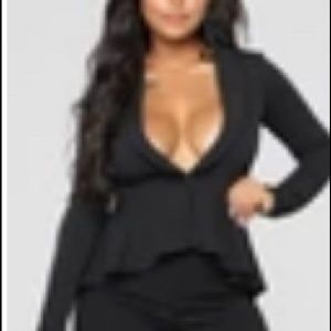 Black sexy blazer